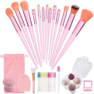23 pcs 🌹🌹Makeup Brushes Set with Beauty Blender, Foundation Brush ....